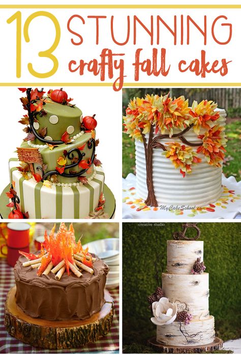 Fall Cakes Easy Decorating, Fall Inspired Cake Decoration, Fall Wedding Shower Cake Ideas, Fall Birthday Cakes Men, Harvest Cake Decorating, Fall Cake Decorating Ideas Simple, Fall Anniversary Cake, Pumpkin Cake Birthday, Fall Cake Designs Easy