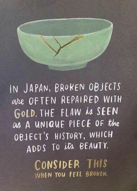 Jun 17, 2020 - Wabi Sabi - Finding beauty in imperfection. (Japanese) The way of wabi sabi is to find profound beauty in imperfection, and to accept the impermanence of life. Wabi Sabi celebrates things that are rough, #authentic, and modest. (Just like @ziveliindia products) It is beauty in the cracks/flaws, & in frayed edges left b… Health Encouragement, Positive Quotes For Life Happiness, Empathy Cards, Quotes Dream, Great Inspirational Quotes, Historical Quotes, Really Good Quotes, Robert Kiyosaki, Trendy Quotes