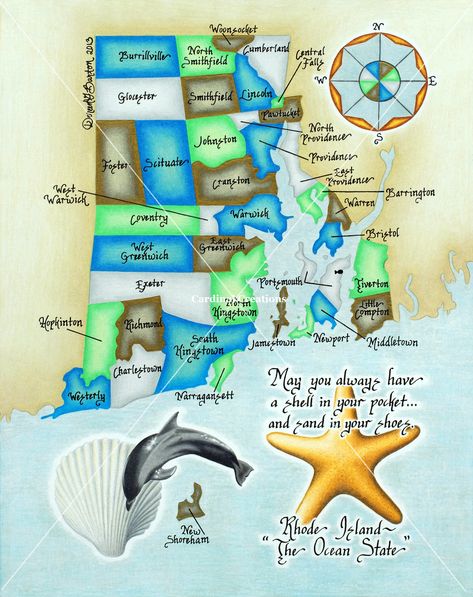 Rhode Island Rode Island, Rhode Island History, New England States, Island Map, Block Island, Newport Rhode Island, Famous Places, Good Ole, Vacation Places