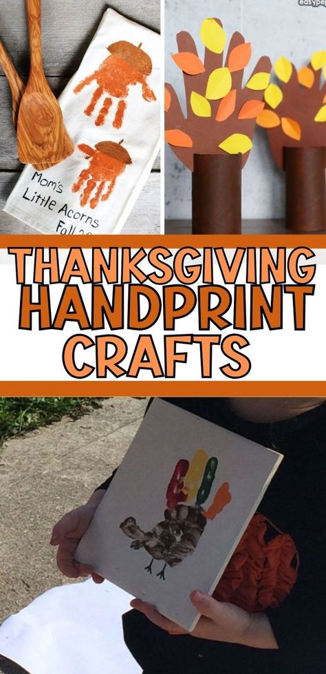 fall handprint crafts Handprint Crafts For Preschoolers, Thanksgiving Handprint Crafts, Handprint Crafts For Toddlers, Thanksgiving Turkey Crafts, Handprint Crafts For Kids, Thanksgiving Handprint, Handprint Turkey, Turkey Handprint Craft, Fall Handprint Crafts