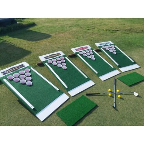 Cornhole Lights, Backyard Golf, Wood Games, Golf Party, Golf Set, Golf Practice, Cornhole Board, Corn Hole Game, Yard Games