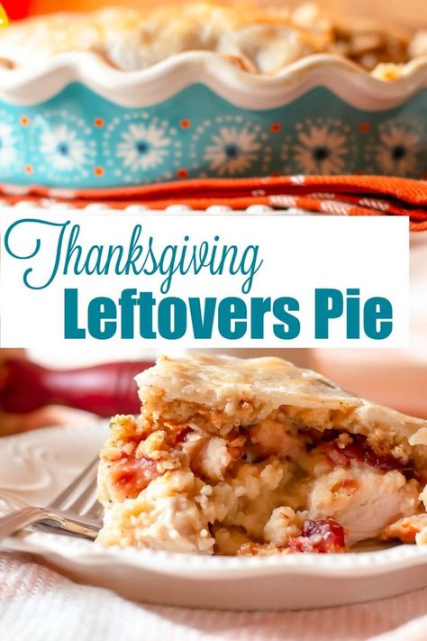 Pot Pie Recipe Easy, Turkey Pot Pie Recipe, Leftover Casserole, Turkey Pie, Dinner Pies, Leftover Pie, Thanksgiving Leftover Recipes, Thanksgiving Appetizer Recipes, Turkey Pot