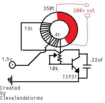 Picture of The Circuit Joule Thief, Electronics Projects For Beginners, Alternative Energie, Simple Electronics, Free Energy Projects, Electronic Circuit Design, Electrical Circuit Diagram, Simple Circuit, Free Energy Generator