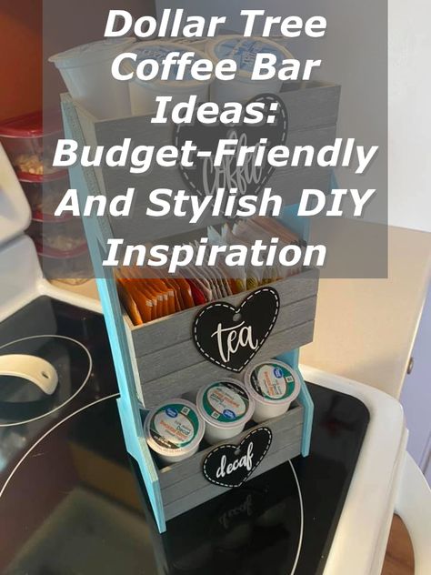 Looking to create a stylish coffee bar on a budget? Check out these Dollar Tree coffee bar ideas for some budget-friendly DIY inspiration. From cute mugs to chic storage solutions, you can easily elevate your coffee station without breaking the bank. Get creative and transform your space into a cozy coffee corner with these affordable ideas! Dollar Tree Coffee Bar, Dollar Tree Coffee Bar Ideas, Coffee Mug Holder, Coffee Bar Ideas, Infused Coffee, Coffee Nook, Dollar Tree Finds, Mug Holder, Cozy Coffee