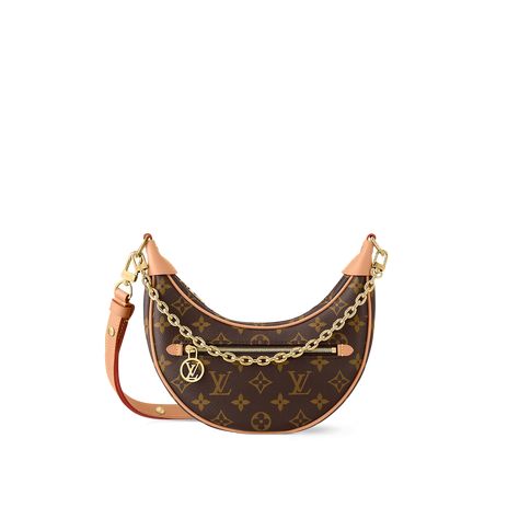 Loop Bag Monogram - Shoulder and Cross Body Bags - M81098 | LOUIS VUITTON Loop Louis Vuitton, Louis Vuitton Loop Bag, Louis Vuitton Outfit, Handbags Louis Vuitton, Luxury Purses, Handbag Heaven, Luxury Bag, Bag Collection, Louis Vuitton Official