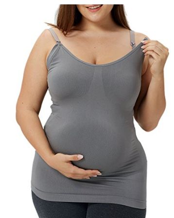 I recently had my third baby and I finally got myself some nursing tank tops! I am really happy with these. I am 5'8'' and 200 lbs postpartum. I ordered the XL to be on the safe side. Nursing Camisole, Best Nursing Bras, Hands Free Pumping Bra, Nursing Life, Nursing Tank Top, Nursing Bras, Nursing Tank, Camisole Bra, Pregnancy Food