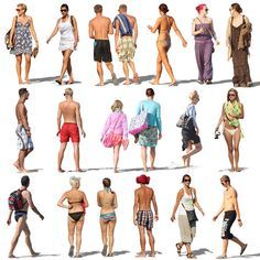 photoshop people swimming - Buscar con Google People At Beach Reference, Beach People Illustration, Beach Figures, People At Beach, Beach Reference, People On The Beach, People Swimming, Texture Photoshop, Beach Drawing