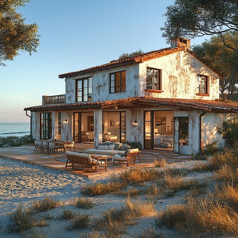 Immerse in the breezy elegance of a Modern Farmhouse Beach House in Malibu, California, 6,500 sqft. California sun illuminates vivid color grading, highlighting coastal charm and modern splendor. Let this AI masterpiece inspire your dream beach retreat. Can you taste the salty ocean air or feel the sun's warmth on your skin? Share your impressions! 🏖️🏠 #DreamHomeInspiration #LuxuryInteriors #ModernFarmhouse #MalibuBeach #CoastalLuxury #LuxuryLiving #LuxuryDesign #LuxuryLifestyle #HomeGoals #InspiringHomes #LuxuryTravel #BeachfrontLiving California House Aesthetic, Malibu Houses, Beach House Malibu, Malibu Mountains, Farmhouse Beach House, House In Malibu, Coastal Luxury, Malibu Homes, Farmhouse Beach