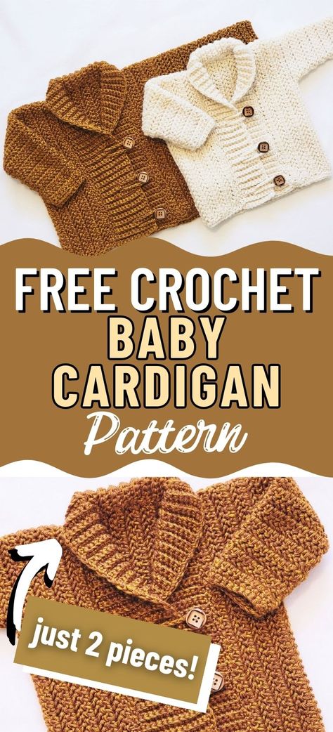 Boy Crochet Patterns, Crochet Patterns Baby Boy, Baby Boy Cardigan, Crochet Baby Sweater Pattern, Knitting Hacks, Crochet Baby Sweaters, Baby Cardigan Pattern, Boys Cardigans, Baby Boy Sweater