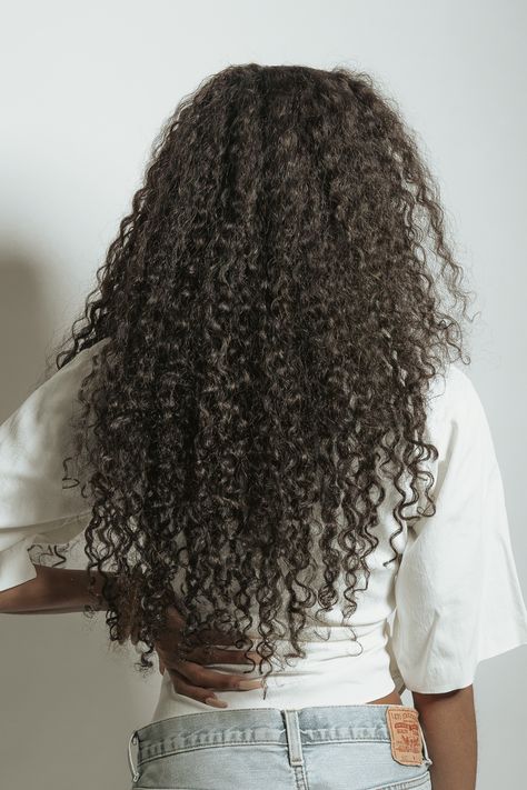 The carefree, effortless, naturally curly hair extensions you can run your fingers through, our ‘So Curly’ texture is our take on the 3a-3b curl pattern hair type. Warm-weather-approved and hailed as a vacation staple, our So Curly extensions will make the perfect addition to your hair-drobe if you're looking for extensions that can be heat styled, pressed bone straight, & even dyed while maintaining its luster & curl pattern. But, of course, keep heat styling to a minimum to preserve your curls Long Layered Curly Hair, Mixed Girl Hairstyles, Really Curly Hair, Kanekalon Hair, Curly Extensions, Pattern Hair, Kanekalon Hairstyles, Heat Styling, Naturally Curly Hair