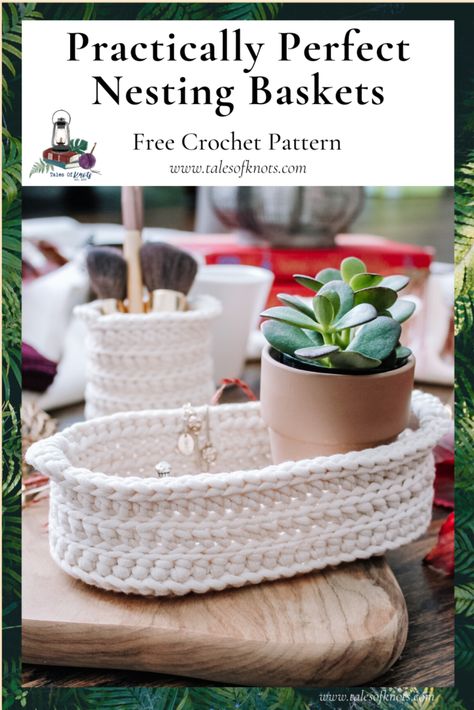 Friends Crochet, Crochet Basket Pattern Free, Crochet Storage Baskets, Nesting Baskets, Crochet Table Runner Pattern, Crochet Baskets, Crochet Storage, Spa Set, Crochet Basket Pattern