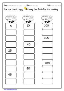 Skip Counting by 5, 10&100|Maths Multiplication Worksheets for Grade1 - LearningProdigy - Maths, Maths Multiplication, Maths-G1, Subjects - Maths Multiplication, Skip Counting By 5, Skip Counting Worksheets, Counting By 2, Counting In 2s, Skip Counting By 2, Math Multiplication Worksheets, Multiplication Worksheet, Counting By 2's