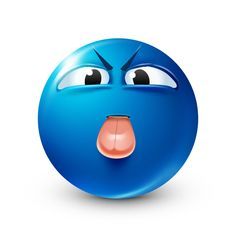 Tongue Out - Blue Smiley Joe Emoji, Emoji Meme Funny, Emoji Blue, Emoji Man, Emoji Face, Blue Emoji, Funny Emoji Faces, Funny Emoticons, Emoji Images