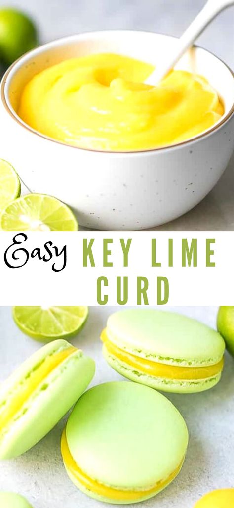 Lime Curd Recipe, Key Lime Curd, Pudding Recept, Key Lime Recipes, Key Lime Desserts, Spice Rubs, Lime Curd, Lime Desserts, Cake Filling Recipes