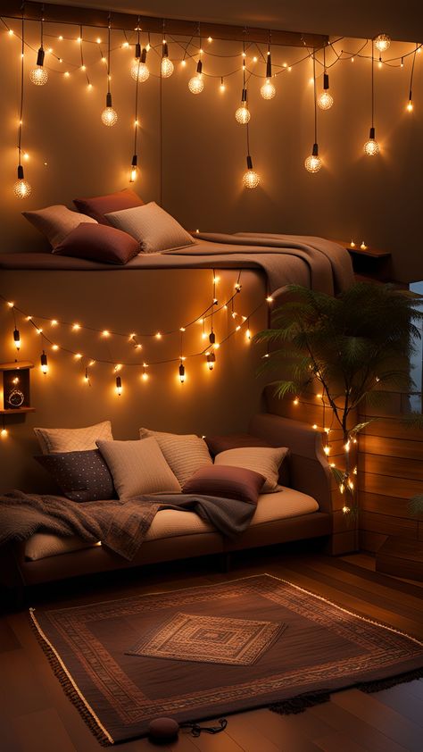 Chase Away the Night: Cozy Bedroom Lighting Solutions Couple Bedroom Ideas Married Modern, Romantic Cozy Bedroom, Ambiance Bedroom, Romantic Bedroom Lighting Ideas, Bedroom Mood Lighting, Couple Bedroom Design, Romantic Bedroom Lighting, Cozy Bedroom Decor Ideas, Couple House