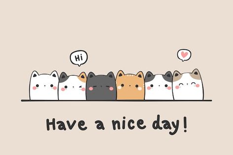 Cute cat kitty greeting cartoon doodle i... | Premium Vector #Freepik #vector #cat-doodle #cute-cat #cat-cartoon #cat-design I Phone 7 Wallpaper, Cute Wallpaper For Laptops, Cute Wallpapers For Computer, Wallpaper Gatos, 컴퓨터 배경화면, Walpapers Cute, Wallpaper Iphone Lucu, Wallpaper Notebook, Cartoon Doodle