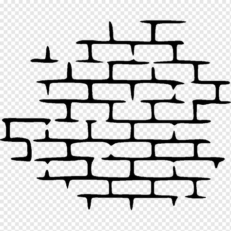 Brick Wall Svg, Graffiti Brick Wall Backgrounds, Brick Wall Tattoo, Brick Tattoo, Brick Wall Illustration, Brick Illustration, Brick Wall Drawing, Brick Stencil, Font Styles Alphabet