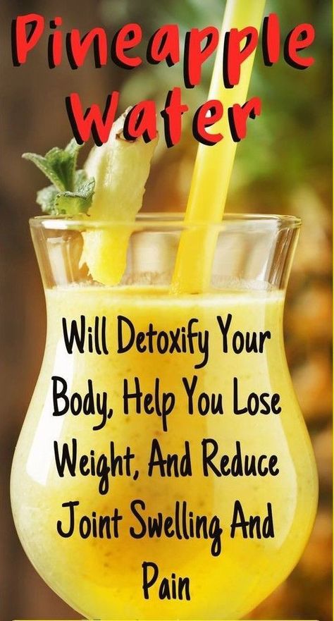 IT Will Detoxify Your Body And Help You lose Weight! #fatburningdrinks Pineapple Detox, Detox Your Liver, Pineapple Water, Pineapple Drinks, Belly Fat Drinks, Detoxify Your Body, Fat Burner Drinks, Detox Your Body, Water Recipes