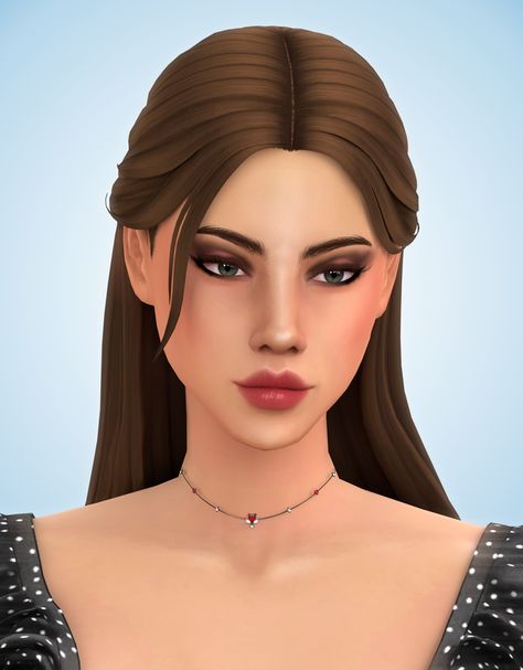 Sims 4 Hair With Headband, Sims 4 Cc Maxis Mix Hair, Woman Hair Cc Sims 4, Sims 4 Half Up Hair, Sims 4 Maxis Match Long Hair, Sims Hair Patreon, Maxis Match Sims 4 Cc Hair Long, Sims 4 Hair Updo, Custom Content Sims 4 Hair