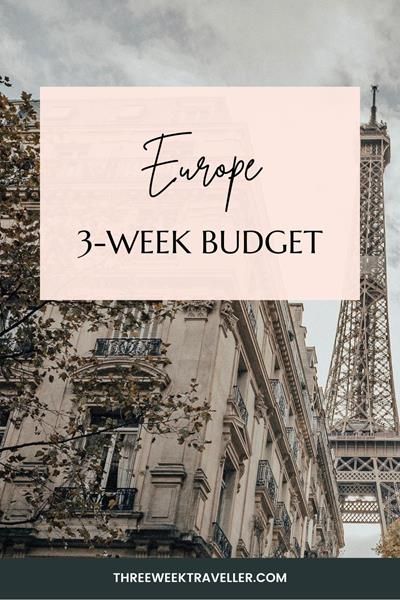 EUROPE IN 3 WEEKS ON A BUDGET: Itinerary, cost, where to go Where To Go In Europe, South Europe, Travel Europe Cheap, European Itineraries, Europe Train, European Road Trip, Travel In Europe, Countries In Europe, Europe On A Budget