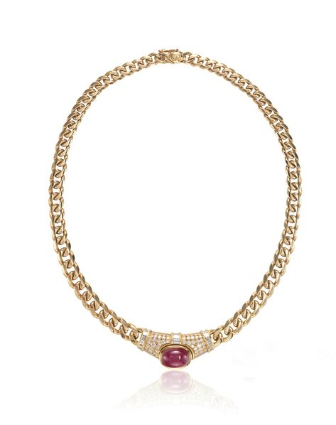 Bvlgari Ruby Necklace, Bvgalri Necklace, Chokers Gold, Ruby Diamond Necklace, Bvlgari Necklace, Diamond Chain Necklace, Diamond Choker Necklace, Diamond Choker, Ruby Necklace