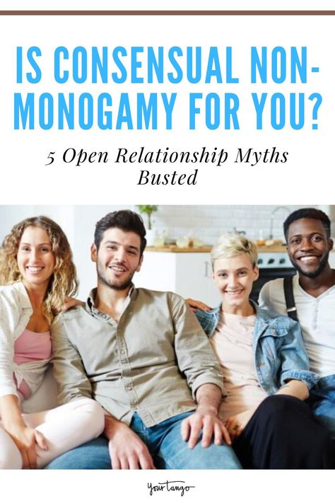 Is Consensual Non-Monogamy For You? 5 Open Relationship Myths Busted | Paula Kirsch | YourTango #relationship #advice Open Marriage Contract, Non Monogamous Relationship, Ethical Non Monogamy, Open Relationships, Non Monogamy, Relationship Games, Love You Boyfriend, Marriage Is Hard, Myth Busted