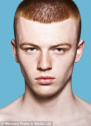 50 shades of red: That's the number of models Knights is aiming to have in his exhibition Ginger Buzzcut, Buzzcut Men, Ginger Hair Men, Red Hair Men, Redhead Men, Photo Exhibit, Mtv Shows, Dyed Red Hair, Ginger Men