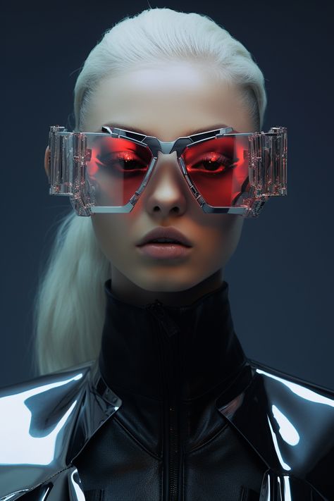 Avant Garde Glasses, Cyberpunk Glasses Concept Art, Glasses Concept Art, Cyberpunk Glasses, Futuristic Glasses, Black Power Art, Futuristic Sunglasses, 8k Ultra Hd, Modern Style Design