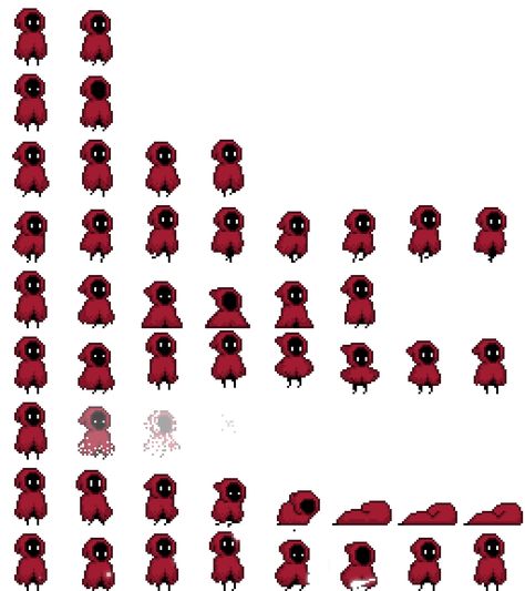 Game Art Characters Design, Pixel Art Characters Sprite, Pixel Walking Animation, Game Sprites Pixel Art, Pixel Characters Sprite, Pixel Art 24x24 Character, Character Design Game Art, 2d Game Character Sprites Pixel Art, Pixel Characters Design