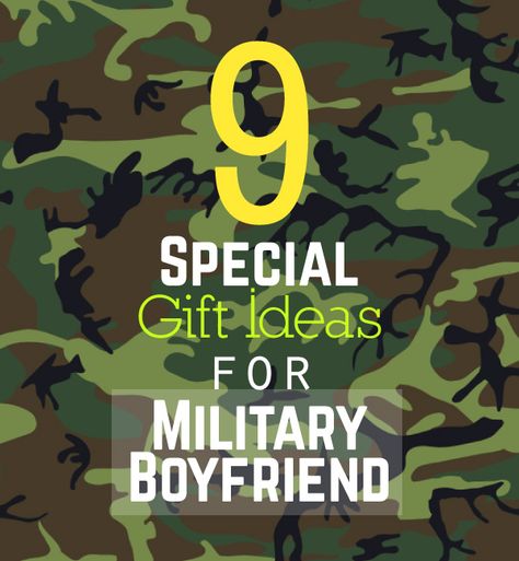 Gifts for Him | 9 Special Gift Ideas for Military Boyfriend Gift For Army Boyfriend, Marine Husband, Military Boyfriend Gifts, Army Boyfriend, Army Guys, Military Boyfriend, Boyfriend Care Package, Special Gift Ideas, Diy Crafts For Boyfriend