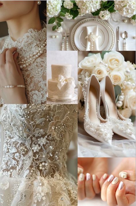 Pearl wedding styling and theme Wedding Styling, Castle Wedding, Theme Wedding, Wedding Dresses Romantic, Pearl Wedding, Wedding Themes, Wedding Season, Wedding Styles, Wedding Jewelry