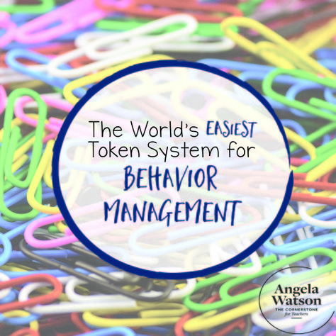 Truth For Teachers - The World’s Easiest Token System for Behavior Management Third Grade Behavior Management System, Easy Behavior Management System, Small Group Behavior Management Ideas, Individual Student Behavior Management, 3rd Grade Behavior Management System, Easy Classroom Management System, 5th Grade Behavior Management System, Reward Systems For Classrooms, Behavior System For Classroom