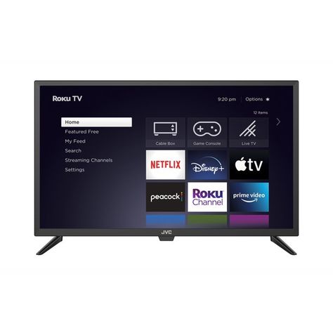 JVC 43" Class 4K UHD 2160p LED Roku Smart TV LT-43MAW595 - Walmart.com - Walmart.com Tv Options, Roku Tv, Netflix Tv, Oled Tv, Easy Cross, 4k Tv, Cable Box, Main Game, Gasoline Engine