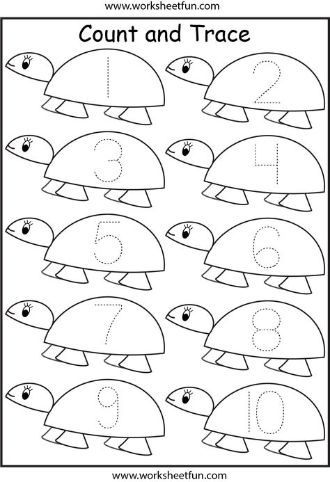 Pre K Worksheets, Preschool Number Worksheets, Preschool Tracing, Preschool Math Worksheets, Free Preschool Printables, Free Preschool Worksheets, Tracing Worksheets Preschool, Numbers Kindergarten, Free Kindergarten Worksheets