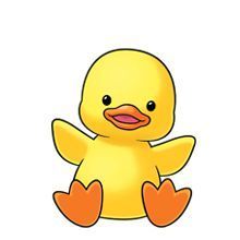 Duck Drawing, Duck Cartoon, Pola Sulam, Baby Ducks, Cute Clipart, Animal Clipart, Trendy Baby, الرسومات اللطيفة