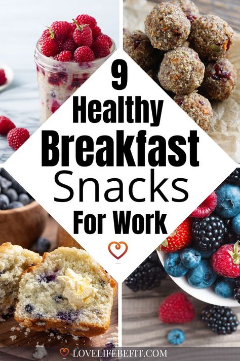 Healthy breakfast snack ideas for work Healthy Breakfast Ideas For Work, Breakfast Snack Ideas, Breakfast Ideas For Work, Snack Ideas For Work, Overnight Oats Breakfast, Healthy Office Snacks, Work Snacks, Healthy Office, Healthy Breakfast Snacks