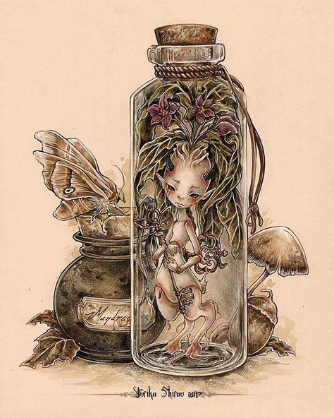 "Mandrake II" by YURIKO SHIROU Fairy Wings, Dark Room, Buy Prints, Creature Art, Cemetery, The Darkest, Mermaid, Character Design, Humanoid Sketch