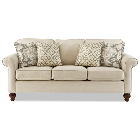 773850 Sofa by Hickory Craft Room Stationary, Cushion Sofas, Classic Couch, Classic Sofa Styles, Craftmaster Furniture, Sofa Classic, Belfort Furniture, Home Theater Furniture, Turkish Furniture