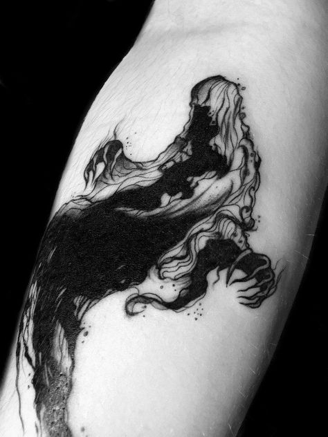 Creepy Tattoo Ideas Dark Art, Creepy Tattoo Ideas, Tattoo Ideas Dark Art, Tattoos Creepy, Tattoo Ideas Dark, Horror Tattoo Ideas, Chris Tattoo, Gotik Tattoo, Scary Tattoos