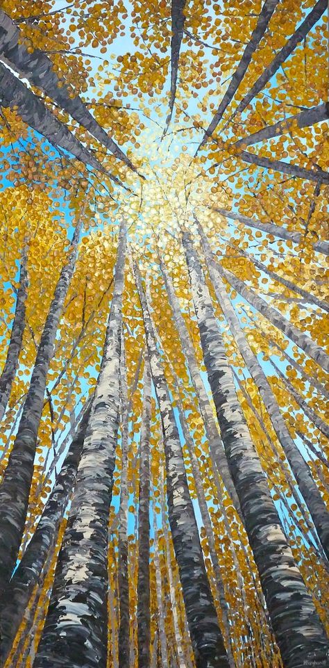 Birch Tree Canopy Mc Escher, Web Images, Metal Tree, Elementary Art, Tree Wall, Mellow Yellow, White Wall, Pics Art, Tree Art