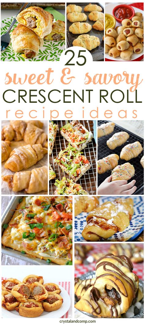 Crescent Lunch Ideas, Dinner Recipes Using Pillsbury Crescent Rolls, Fun Crescent Roll Recipes, Crescent Roll Potluck Recipes, Cooking With Crescent Rolls, Pilsbury Crescent Dough Sheet, Grands Crescent Recipes, Crescent Ring Dinner Recipes, Shrimp Crescent Roll Recipes