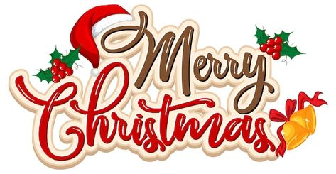 Vector merry christmas text with cartoon... | Premium Vector #Freepik #vector #santa #christmas-cartoon #christmas-travel #santa-letter Christmas Lights Clipart, Christmas Clipart Free, Merry Christmas Lettering, Merry Christmas Clipart, Santa Claus Images, Christmas Tree Coloring Page, Christmas Tree Template, Merry Christmas Text, Merry Christmas Pictures