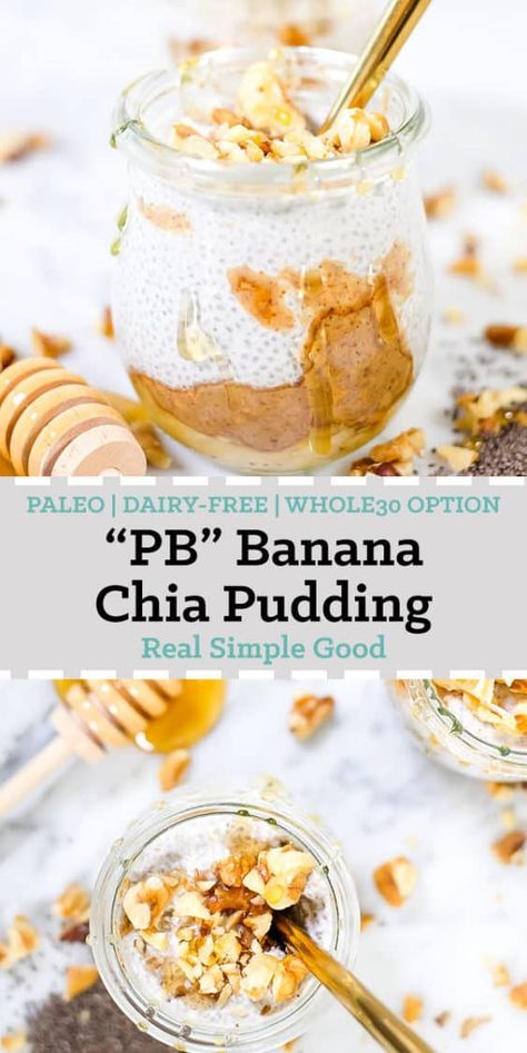 Coconut Milk Chia Pudding, Make Ahead Breakfasts, Banana Chia Pudding, Chia Seed Recipes, Easy Brunch Recipes, Chia Pudding Recipes, Healthy Food Facts, Banana Coconut, Easy Brunch