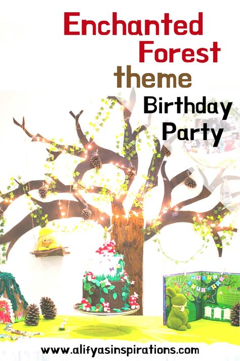 Enchanted Forest Theme Birthday Party, Indoor Enchanted Forest, Enchanted Forest Theme Birthday, Forest Party Ideas, Enchanted Forest Party Decorations, Forest Theme Birthday Party, Enchanted Forest Theme Party, Forest Theme Party, Forest Birthday Party