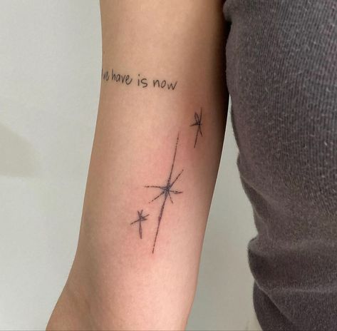 4 Tattoo, Star Tattoo, Small Hand Tattoos, Minimalist Tattoos, Jewelry Tattoo, Time Tattoos, 문신 디자인, Dope Tattoos, Little Tattoos