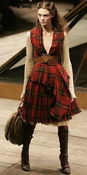 Kilts on the catwalk | Fashion | The Guardian Beauty Exhibition, House Of Versace, Ireland Fashion, Mcqueen Dress, Savage Beauty, Scottish Fashion, Tartan Kilt, Catwalk Fashion, Crisp White Shirt