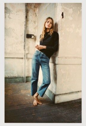 Rag-Bone-Denim-Project-March-2019-11 Camille Rowe Style, Tilda Lindstam, Camille Rowe, Denim Projects, Timeless Classic Style, Looks Street Style, Rag And Bone, Stylish Girl, Daily Outfits