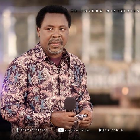 Fellowship with us at SCOAN TB JOSHUA MINISTRIES  ORDER FOR OUR ANOINTED MORNING WATER ON OUR EMAIL emmanueltv466@gmail.com Emmanuel Tv, T B Joshua, Tb Joshua, Gods And Generals, Morning Water, Casual Button Down Shirt, Men Casual, Bible, Songs