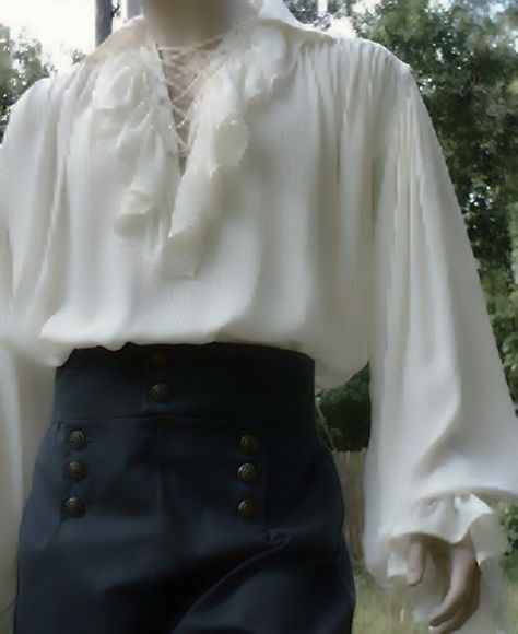 White Flowy Shirt Men, Medival Outfits Prince, Male Blouse Aesthetic, Prince White Outfit, Prince Aesthetic Royal White, Poet Shirt Aesthetic Men, Male Outfits Medieval, Fancy White Shirt Men, Old Time Outfits Men