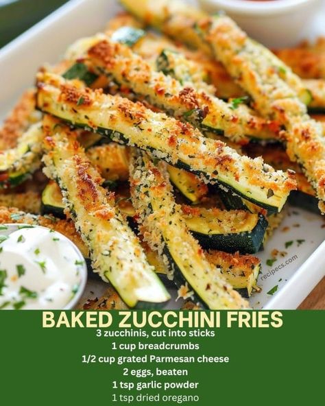 Baked Zucchini Fries is an easy and quick healthy All Recipes keto dinner ideas recipes that you can cook if you like . In Tasty Recipes blog we got the best Zucchini Fries Baked, Easy Beef Recipes, Baked Zucchini Fries, Easy Zucchini Recipes, Baked Zucchini, Bake Zucchini, Easy Zucchini, Best Appetizer Recipes, Baked Fries